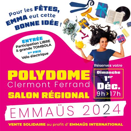 Salon régional Emmaüs 2024 Le 1 déc 2024